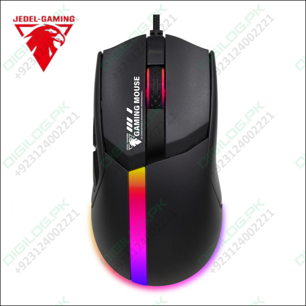 Jedel Gm1401 7d Rgb Gaming Mouse 12400 Dpi 12 Lighting Effects