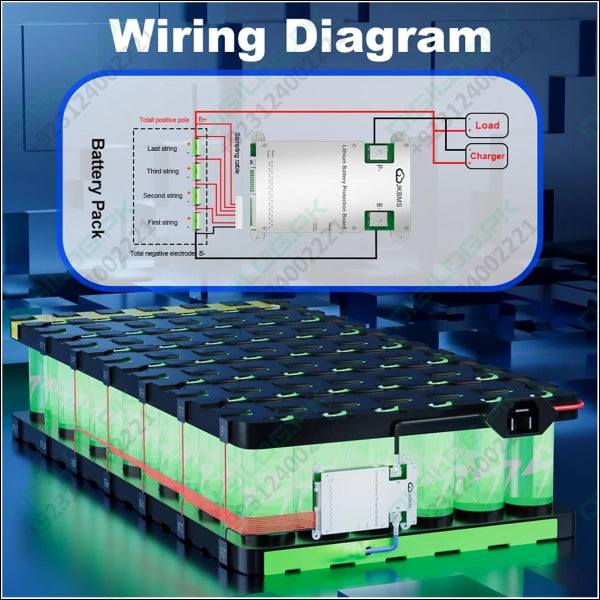 JK BMS BD4A20S10P 0.4A Active Balance Smart BMS 8S 12S 13S 16S 17S 20S 100A Lifepo4 Li-Ion Lto Battery BMS