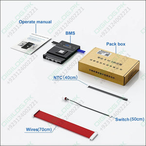 JK Smart BMS JK BMS 100A Active Balance JK-BD6A20S10P/12P 8s 24V 20s Smart BMS 100AMP 100AH for Lithium Battery