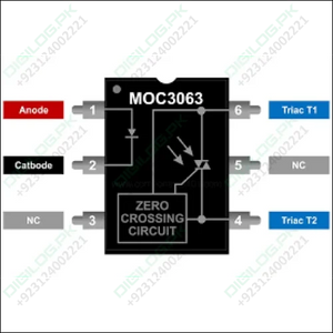 MOC3063 optocoupler