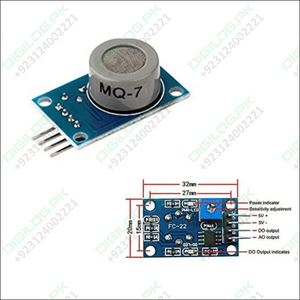 Mq7 Co Carbon Monoxide Coal Gas Sensor Module