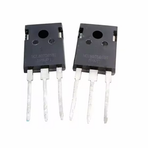 NCE80TD65 IGBT Power Transistor for Inverters, Motor Drives - two black, three-pin electronic components with NCE80TD65BT printed on the front, shown against a white background.