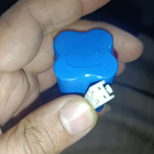 NSC145-4S 14.8V 800mAh Lithium Battery 5mm Pitch Connector (4S Li-ion Rechargeable With BMS) - a close-up showing a blue rectangular battery pack with a white plastic connector attached by wires.