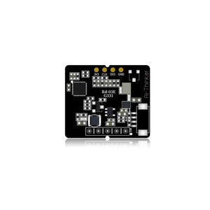 On Demand AI-Thinker RD-03E Radar Module Advance Payment - a square black circuit board featuring a central chip, various surface-mount components, and labeled pin headers.