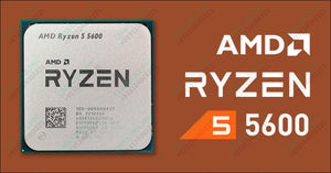 AMD Ryzen 5 5600 CPU - 6 Cores 4.4 GHz Boost AM4 Socket Digilog
