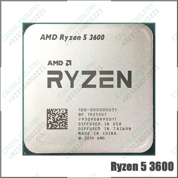 On-Demand AMD Ryzen R5 3600 Processor | 6-Core 12-Thread CPU for Gaming And Work