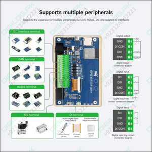 On Demand ESP32-S3 5inch Capacitive Touch Display Development Board 5-Point Touch 32-Bit LX7 Dual-Core Processor