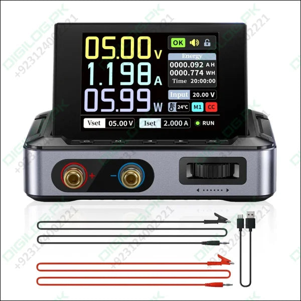 FNIRSI DPS-150 Programmable Mini Portable DC Power Supply 0-15V 0-10A 150W (Digital Lab PSU)