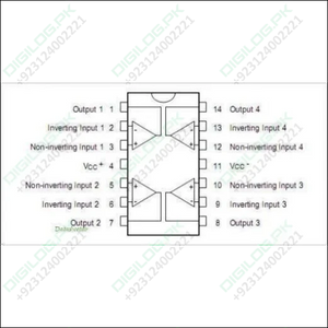 Lm2902n Operational Amplifier Ic