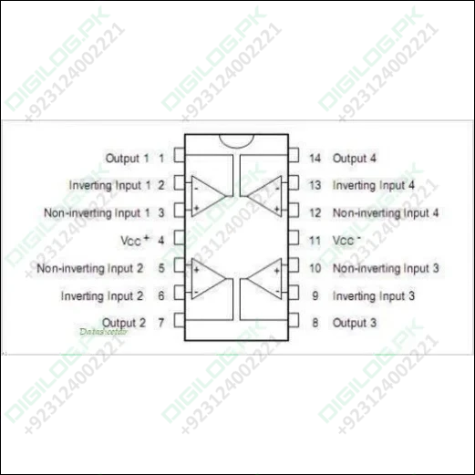 Lm2902n Operational Amplifier Ic