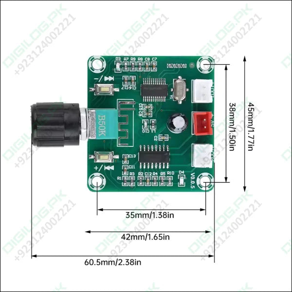 PAM8403 Ultra Clear Bluetooth 5.0 Power Amplifier Board Dual-Channel HW-894 in pakistan