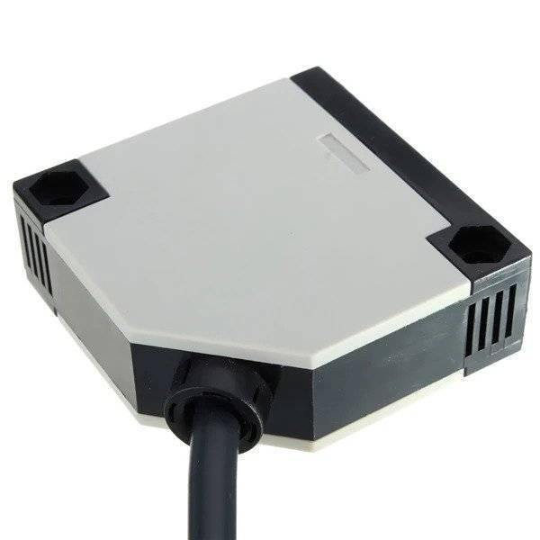Photo Sensor For Disinfection Gate Lot - a grey and black rectangular sensor module with a black cable extending from the bottom center.