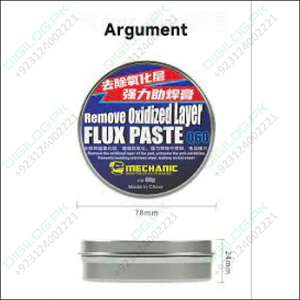 MECHANIC Q60 Powerful Antioxidant Flux Paste Enhance the Anti-oxidation Remove Oxidized Layer Flux Paste Soldering