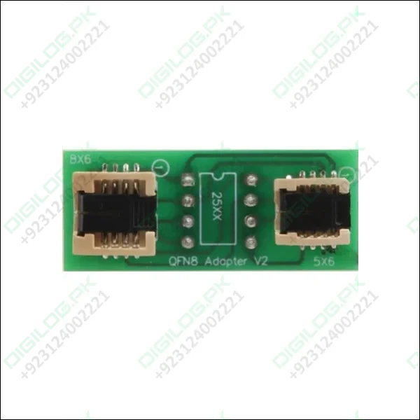 QFN8 WSON8MLF8MLP8DFN8 to DIP8 Universal Two-in-one SocketAdapter for Both 6x5MM and 8x6MM Chips