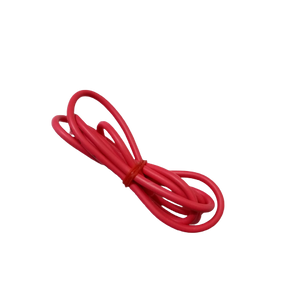 Red 1meter Solderable Wire Hard Wires For Wiring Jumper Wire Wiring Cable - shown as a single, coiled length of red insulated wire tied in the center.
