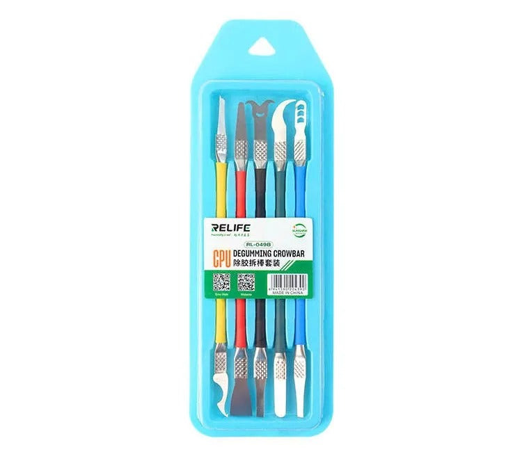 Relife Rl-049b Cpu Glue Removal Crowbar Set