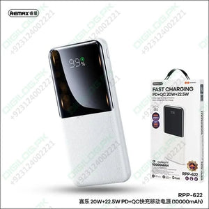 Remax RPP-622 20w + 22.5w pd + QC fast power bank 10000mah