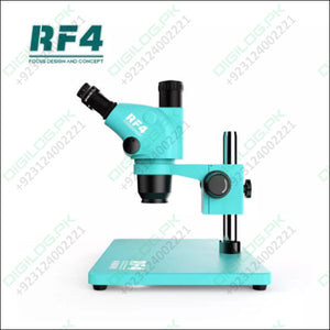 RF4 RF 6565TVP TRINOCULAR STEREO MICROSCOPE WITH BIG BASE 6.5X~65X ZOOM 3D CONTINUOUS ZOOM