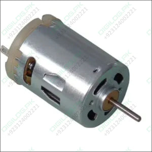 RS 555 12V DC High Speed Motor For DIY Applications And PCB Drill In Pakistan - DC Motors