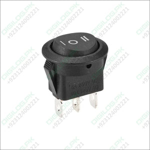 Boat Rocker Switch Oval Toggle Switch 3pins ON/OFF/ON AC 250V/6A 125V/10A 1pcs