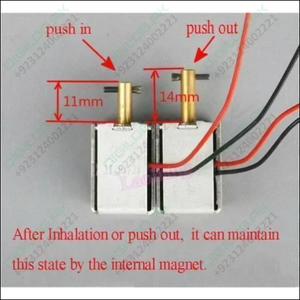 Dc 6-12v Bidirectional Self-retaining Solenoid Push Pull