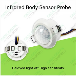 Infrared PIR Probe LED Body Motion Sensor