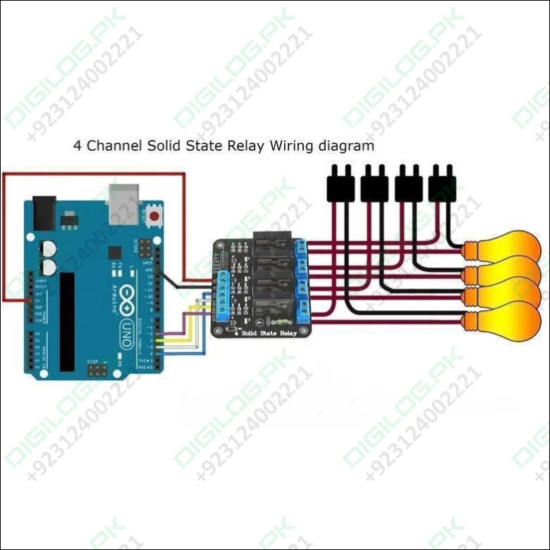 Solid State Relay SSR Module 4 Channel G3MB-202P