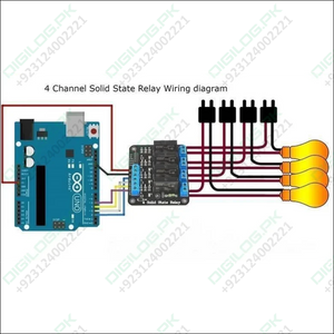 Solid State Relay Ssr Module 4 Channel G3mb - 202p