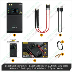 SWM-10 Handheld Spot Welder DIY Mini Welding Machine 5000mAh Portable Welding Machine Weldable 0.25mm Welding Tool