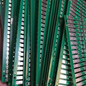 Temperature Sensor Thermistor 1s 3.7V 5A Li-ion BMS Pcm Battery Protection Board Pcm For 18650 Lithium Ion Li Polymer Battery - shown as a stack of long, thin, green printed circuit boards.