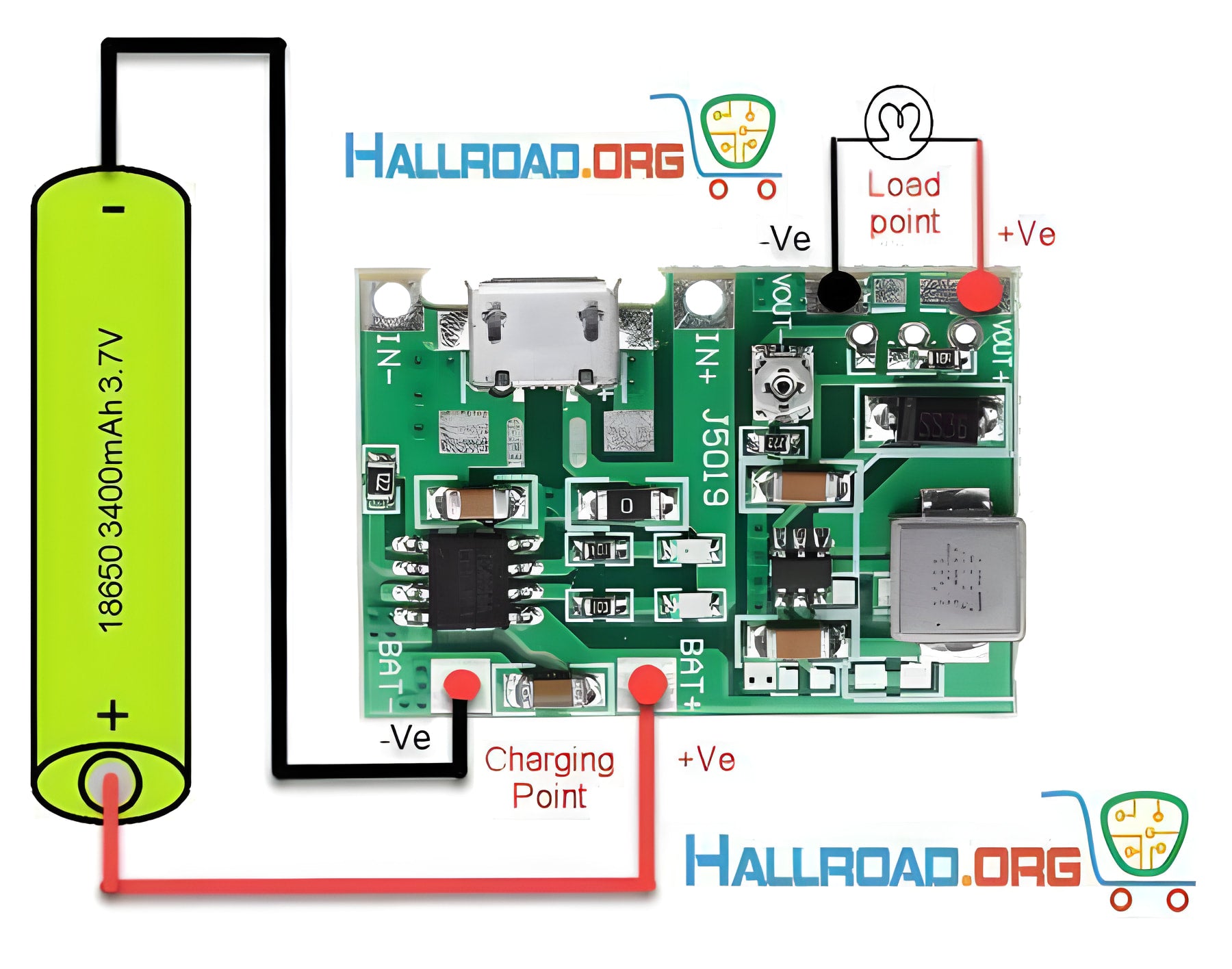 J5019 Hw 357: Versatile Li-ion Charger And Boost Module