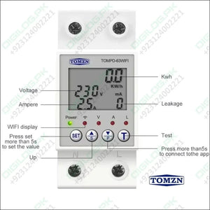 TOMZN TOMPD-63 WIFI Earth Leakage Smart Circuit Breaker