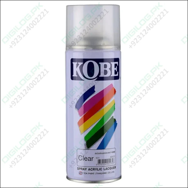 Transparent 400ml Clear Acrylic Lacquer Spray Paint KOBE Lacquer For Electronics Circuit Boards PCB