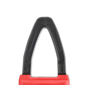 UNI-T UT-CS07 1000A AC/DC Current Probe (Clamp Sensor) for Digital Multimeters – CAT III 1500V, 50–400 Hz - a close-up of the black V-shaped clamp jaws with printed CAT III 1500V, CAT IV 600V, and 1000A markings.