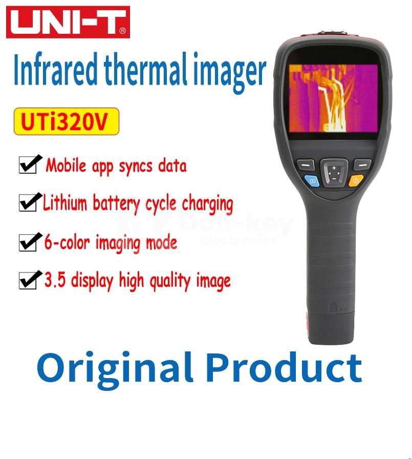 UNI-T UTi320V thermal camera view