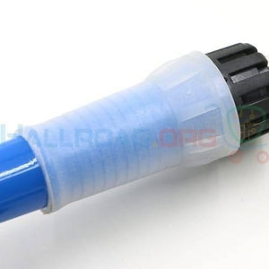 Variable Tni-u 60W Soldering Iron 093D+ - the blue handle, translucent silicone grip, and black connector end.