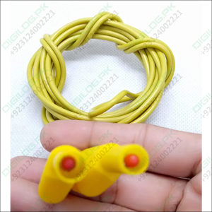 Yellow Banana Clip Wires 2 Meter