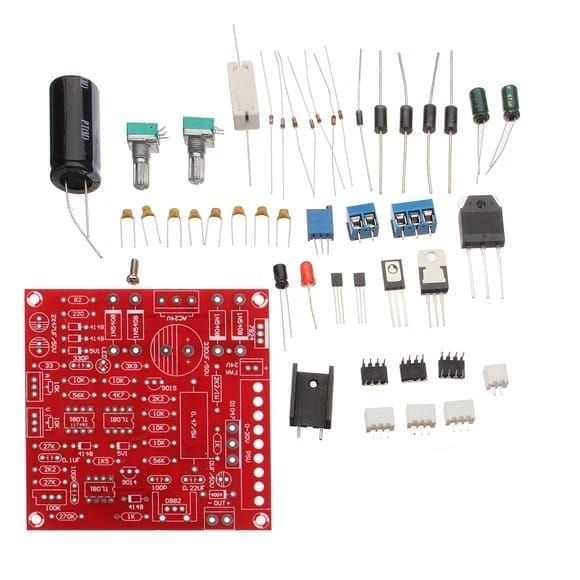 0-30V 2mA-3A Adjustable DC Regulated Power Supply DIY Kit Short