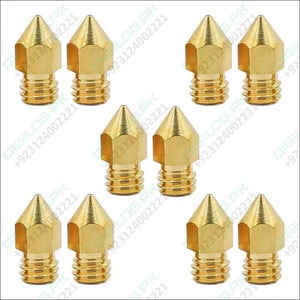 0.4mm 3d Printing Nozzle Printer Accessories Mk8 Brass