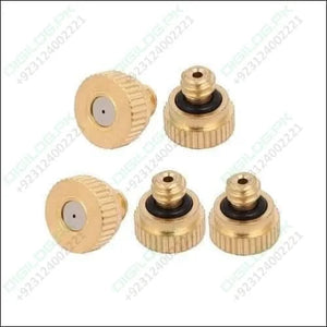 0.6mm Orifice Dia 9mm Long Brass Mist Nozzle
