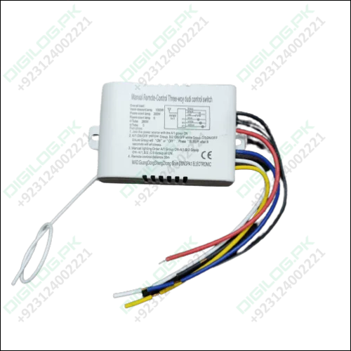 3 Channel Remote Control Switch For 220v Load