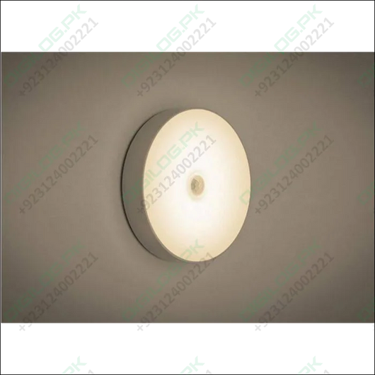 Led Body Induction Lamp Night Light Warm White Pir Sensor