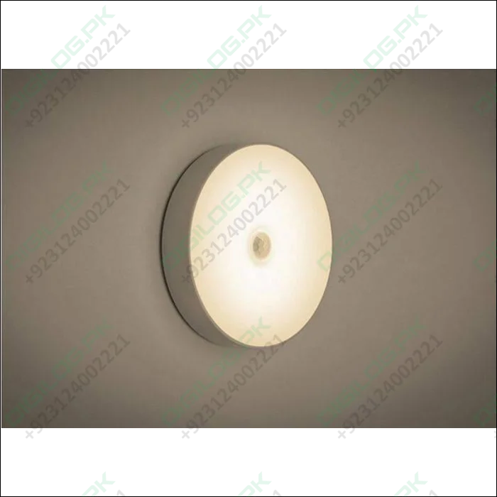 Led Body Induction Lamp Night Light Warm White Pir Sensor