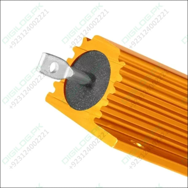 1r 100w Watt Load Resistor Aluminum Wire Wound Golden 1 Ohm