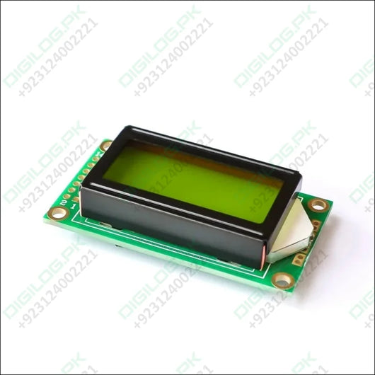 0802 Lcd Module 8 x 2 Character Display 3.3v / 5v Led