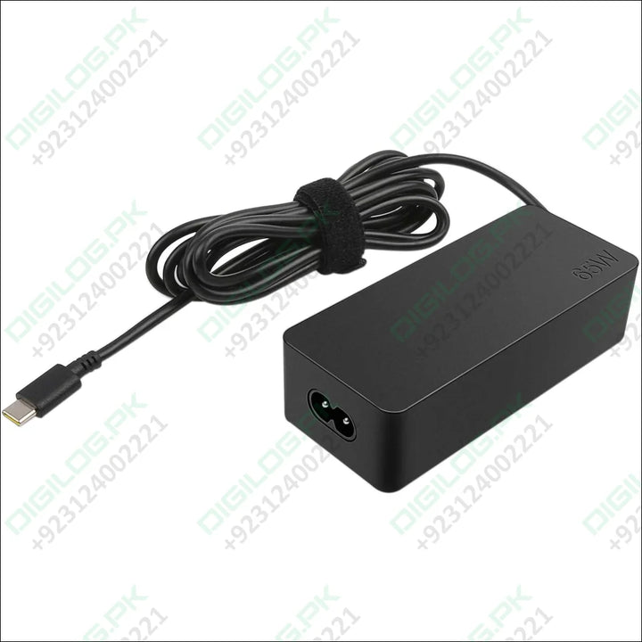 Lenovo 65W Standard AC Adapter (USB Type-C) with power cable