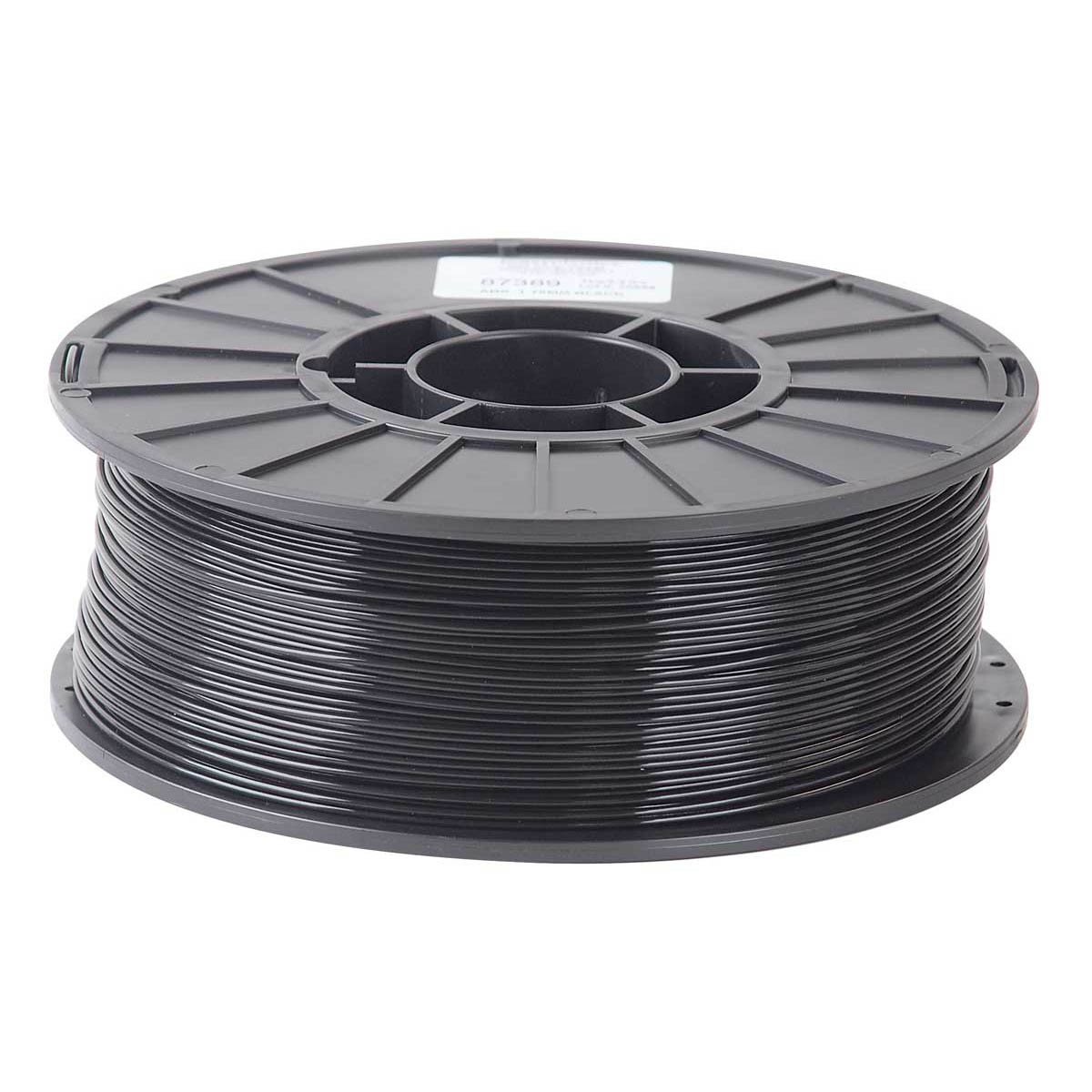 1/2kg 500 Gram 1.75mm ABS 3d Printer Filament Spool Filament - with a white product label on the top flange.