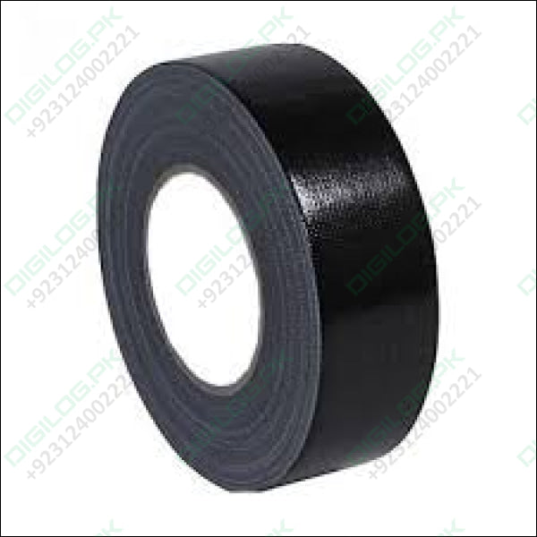 1 Inch Binding Tape Black Cloth Tape Heavy Duty (Duct Tape for Repairs)