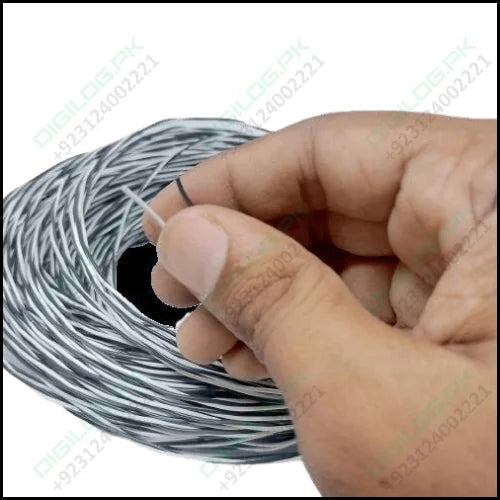 1 Roll Black wire 70 Meter Insulation Electronic PCB Wrapping Breadboard  Jumper Wire Cable in Pakistan