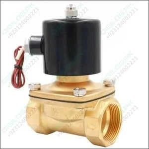 1.5 Inch 220v Ac Brass Electric Solenoid Valve For Water